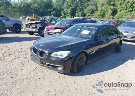 2013 BMW 750Li from USA, damaged, VIN WBAYE8C50DDE22360